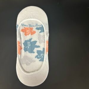 Vera Bradley - slide on low cut socks- Perfect for flats